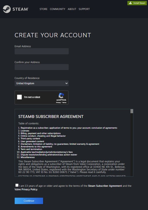 Steam: COMO CRIAR CONTA, PRIMEIROS PASSOS NA STEAM, CONFIRMANDO A CONTA DA  STEAM GUIA DA STEAM #01 