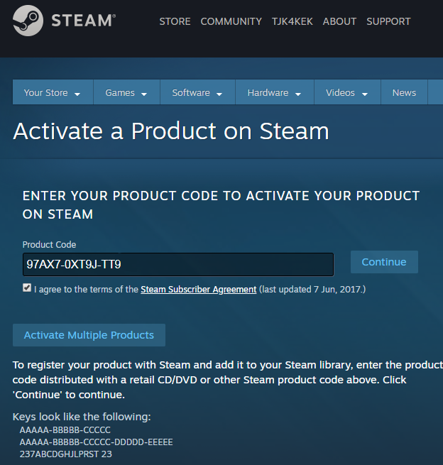 Steam Support :: Steam-Issued Activation Keys